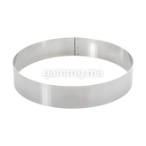 Cercle à Pâtisserie en Inox 23 x h 4 cm